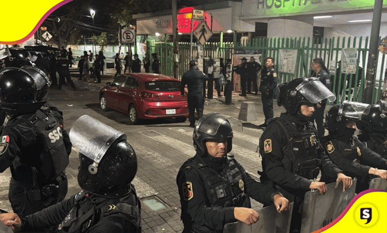 Familiares de Oscar 'N', detenido por homicidio en CDMX, intentaron rescatarlo de un hospital