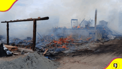 Incendio en Tulancingo destruyó un restaurante y talachera en Tepalzingo