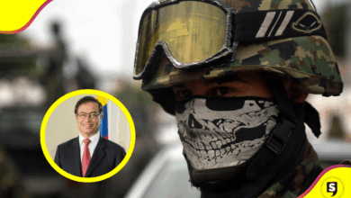 Detención de colombianos en México