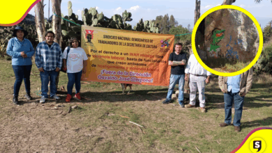 Trabajadores del INAH protestan en Huapalcalco por hostigamiento laboral y abandono de la zona arqueológica