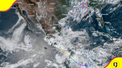 La tormenta tropical Erick se convertirá en huracán categoría 2 y afectará Chiapas, Oaxaca y Guerrero.