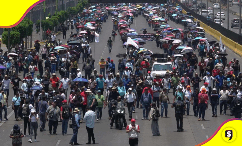 Este miércoles, manifestaciones en CDMX por sindicatos y feministas