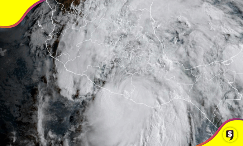 El huracán Erick se degradó a categoría 1 tras impactar Oaxaca y Guerrero