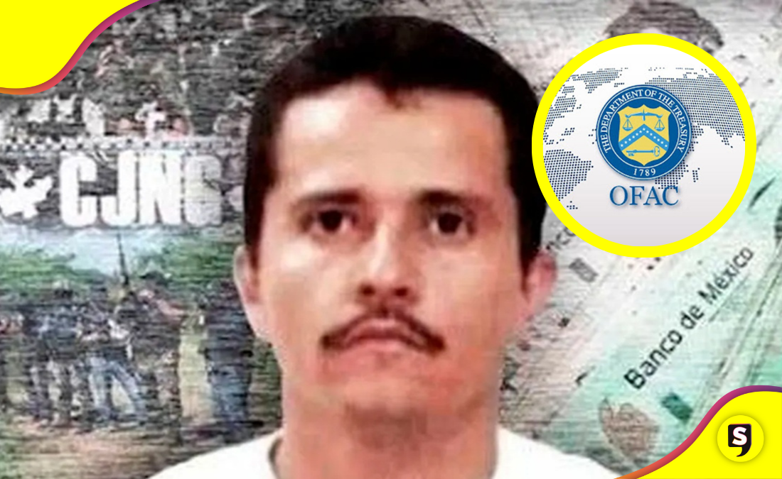 La OFAC anunció sanciones contra 5 líderes del CJNG