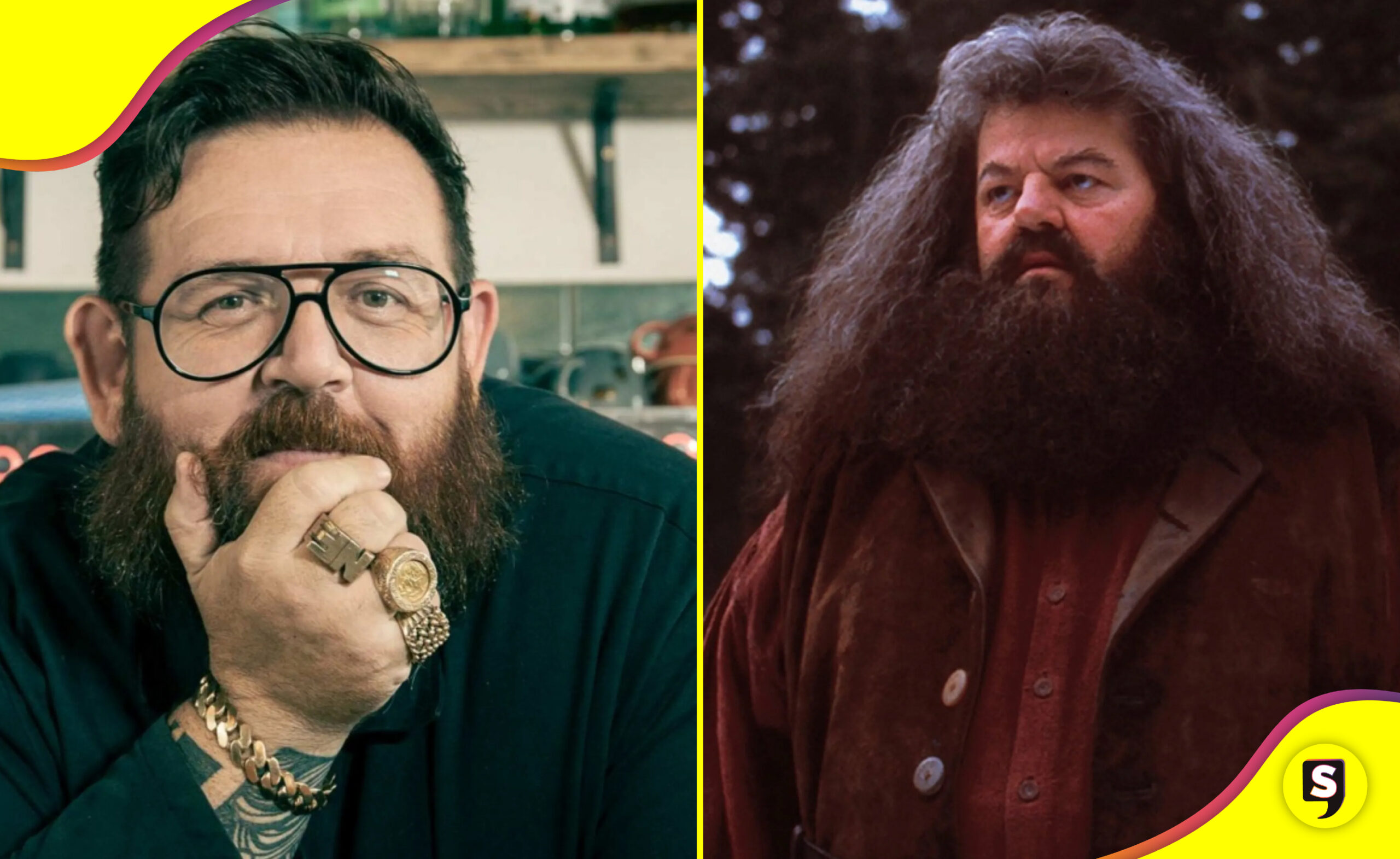 Nick Frost Hagrid