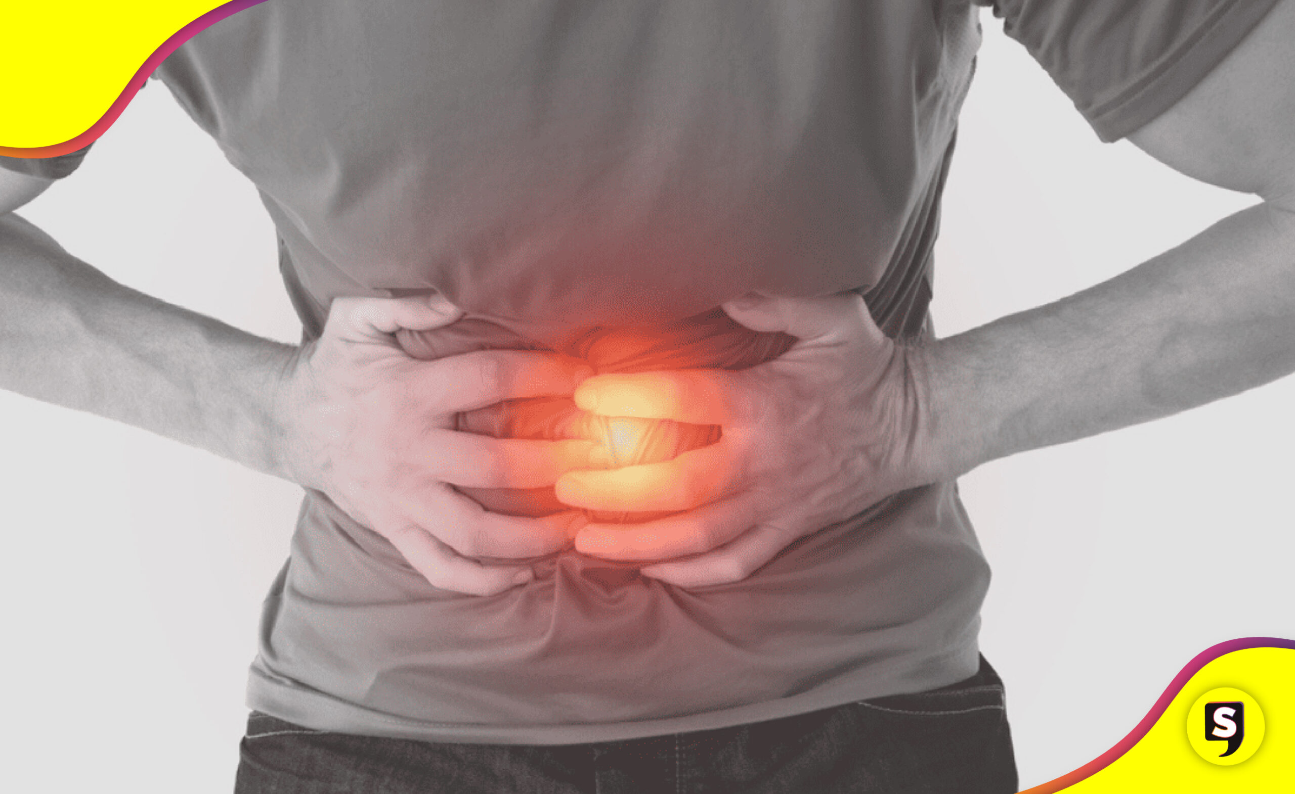 Panza inflamada