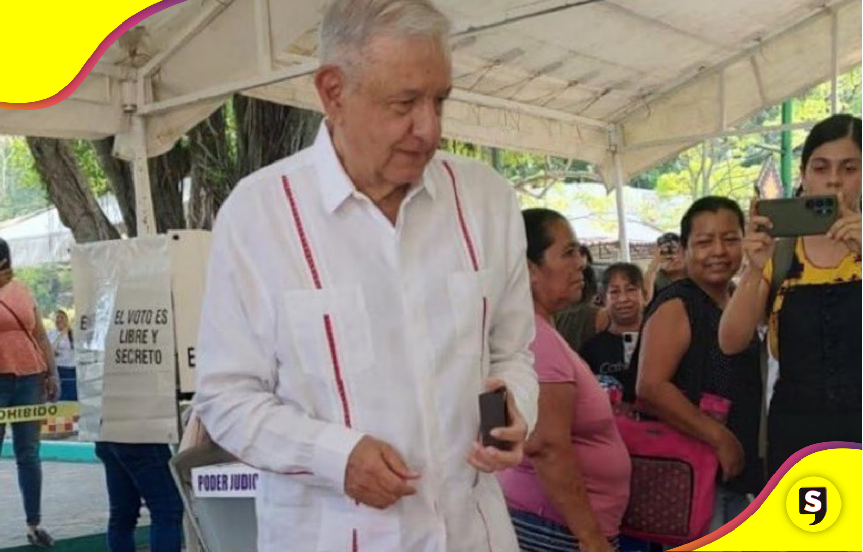 Andrés Manuel López Obrador reapareció en Chiapas