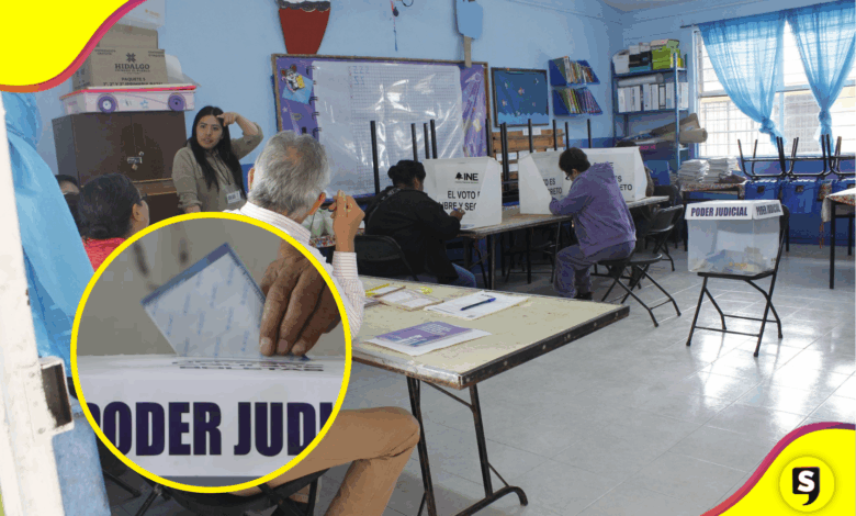 El INE reporta que solo 1 de cada 10 votantes participó en las elecciones del Poder Judicial