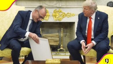 Trump acta de su abuelo