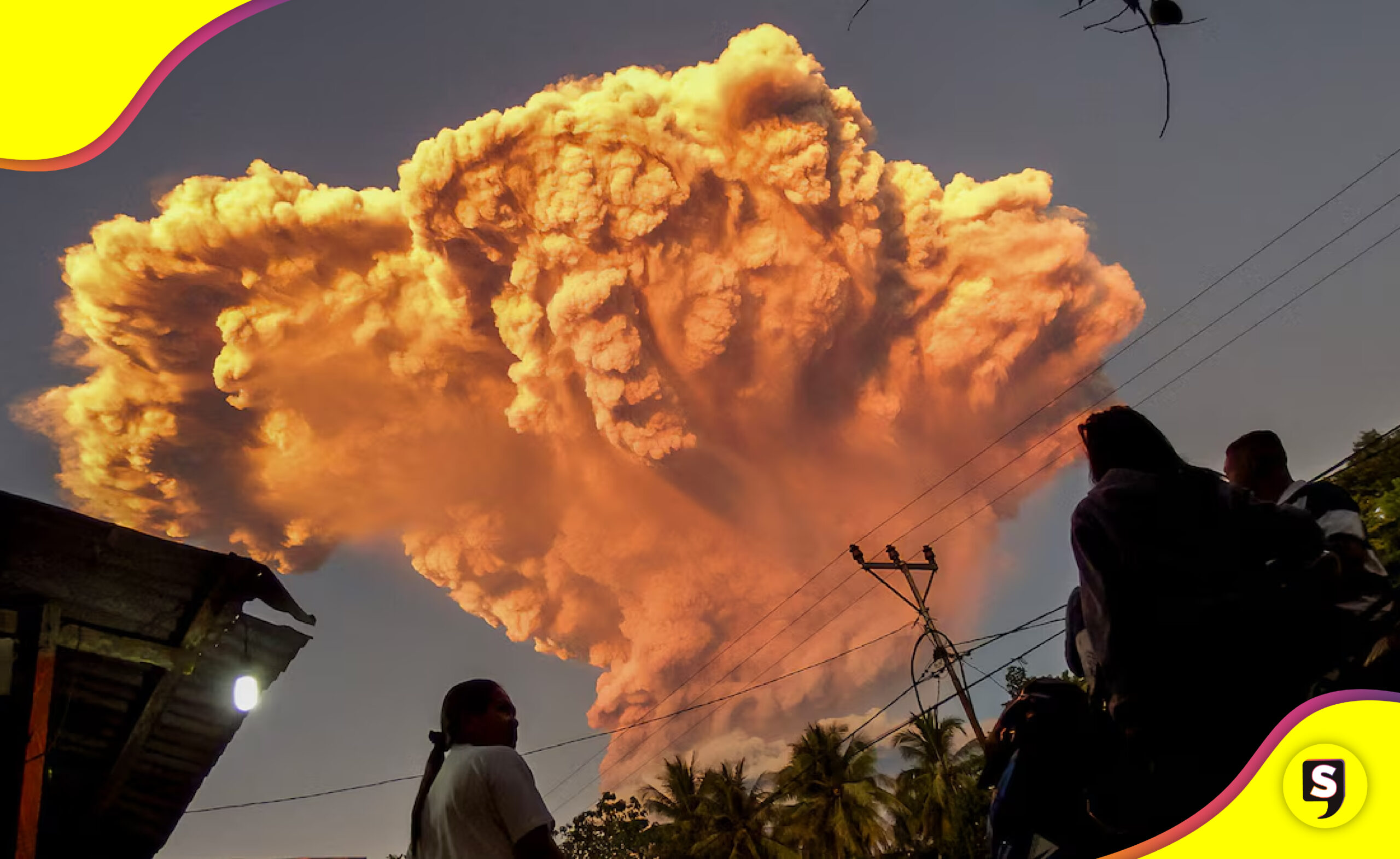volcán Lewotobi Indonesia