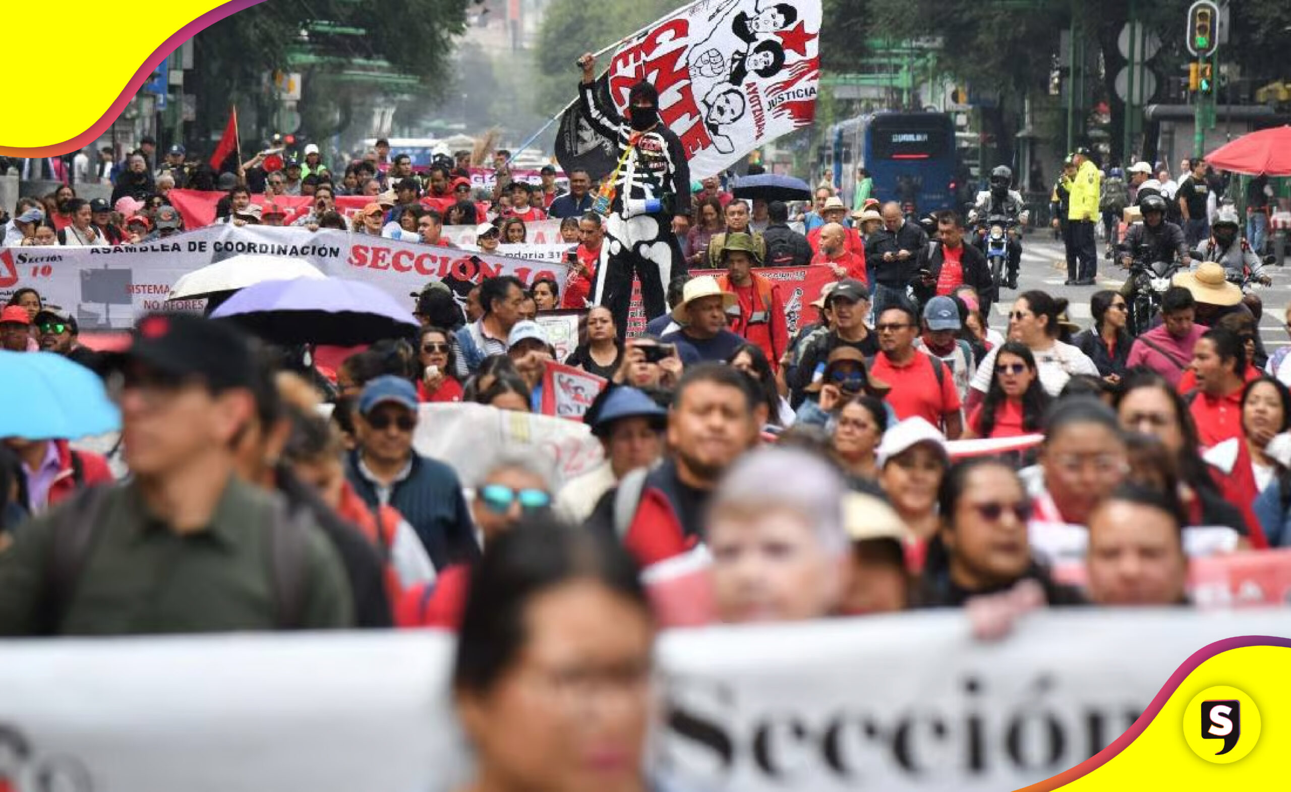 CNTE CDMX 17 de julio