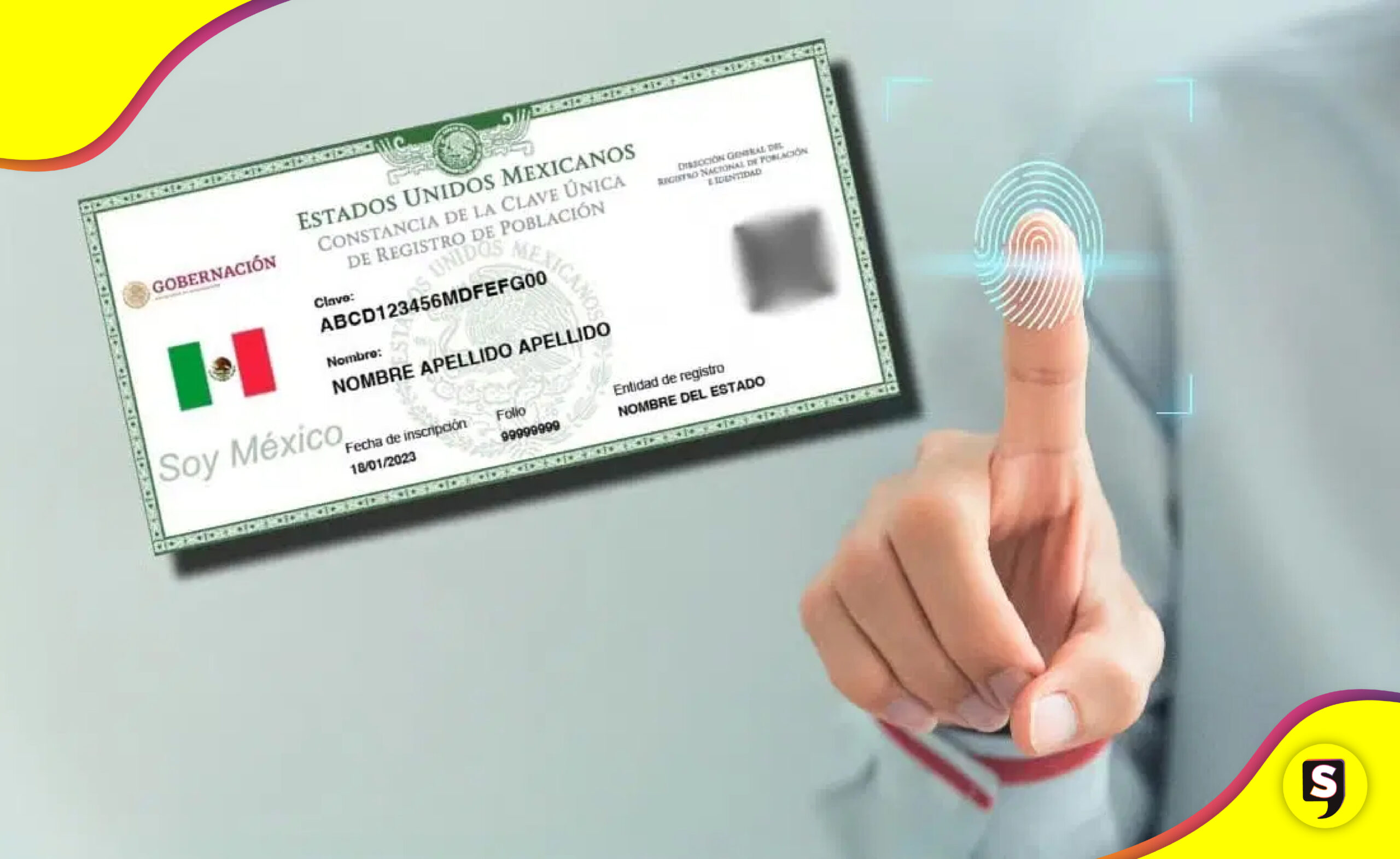 CURP biométrica obligatoria