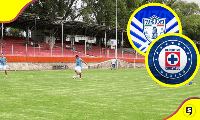 Partido de leyendas Pachuca vs Cruz Azul en Tulancingo
