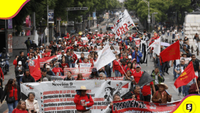 CNTE exige en CDMX abrogación de la Ley del ISSSTE