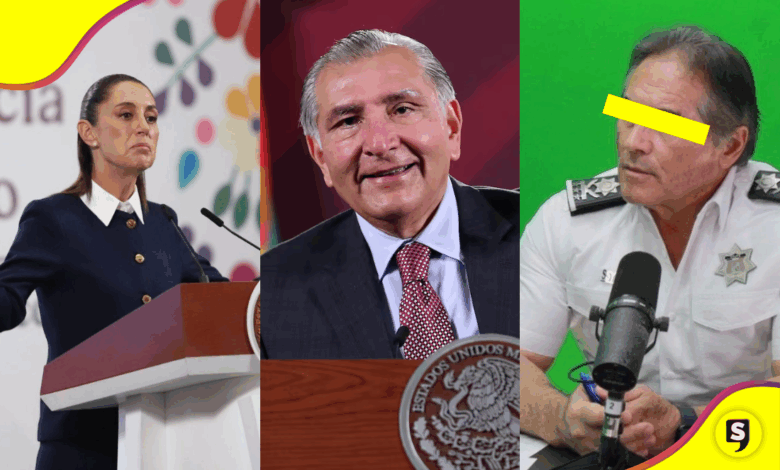 Sheinbaum y Adán Augusto sobre Bermúdez Requena