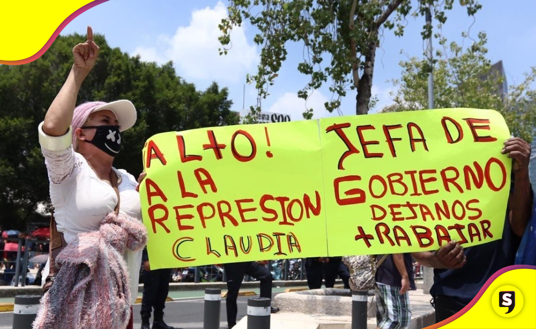 Bloqueos en CDMX: vendedores exigen frenar abasto popular