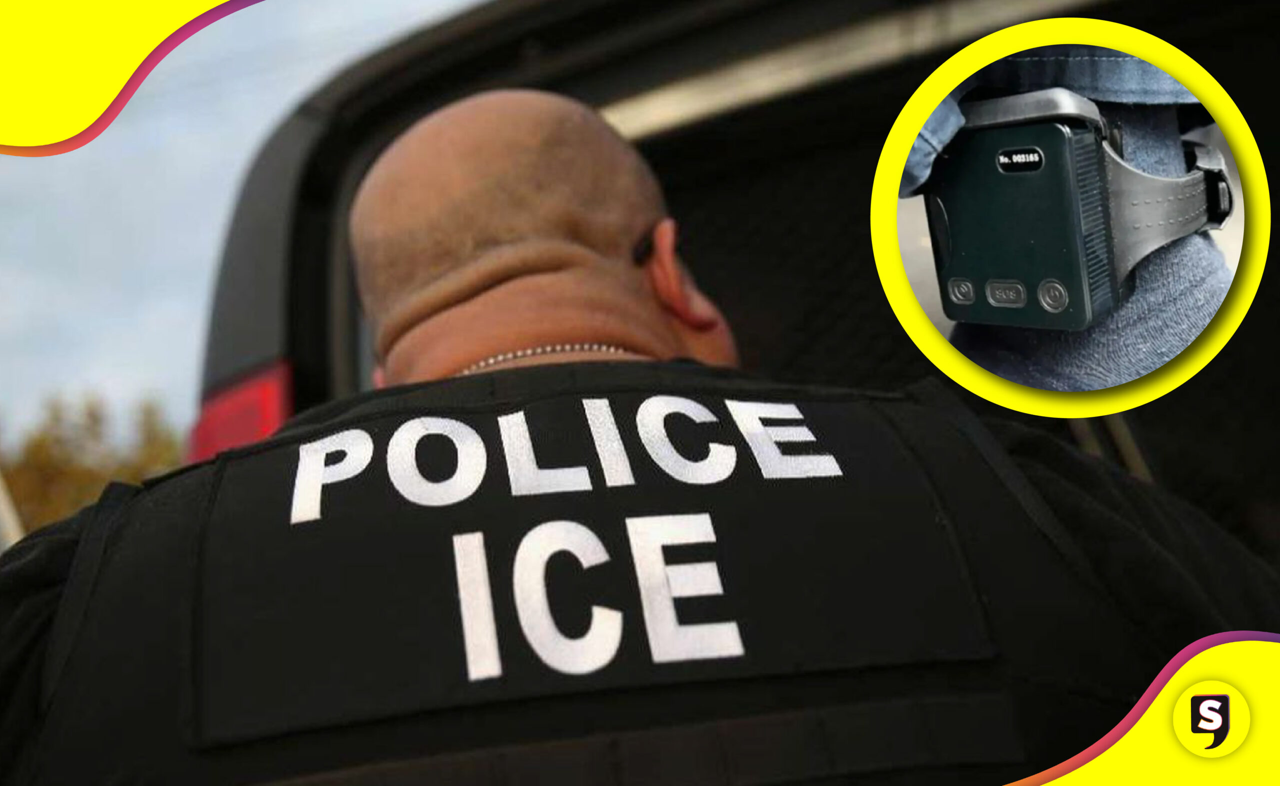 ICE grilletes con GPS inmigrantes