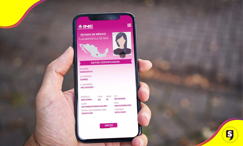 INE credencial digital