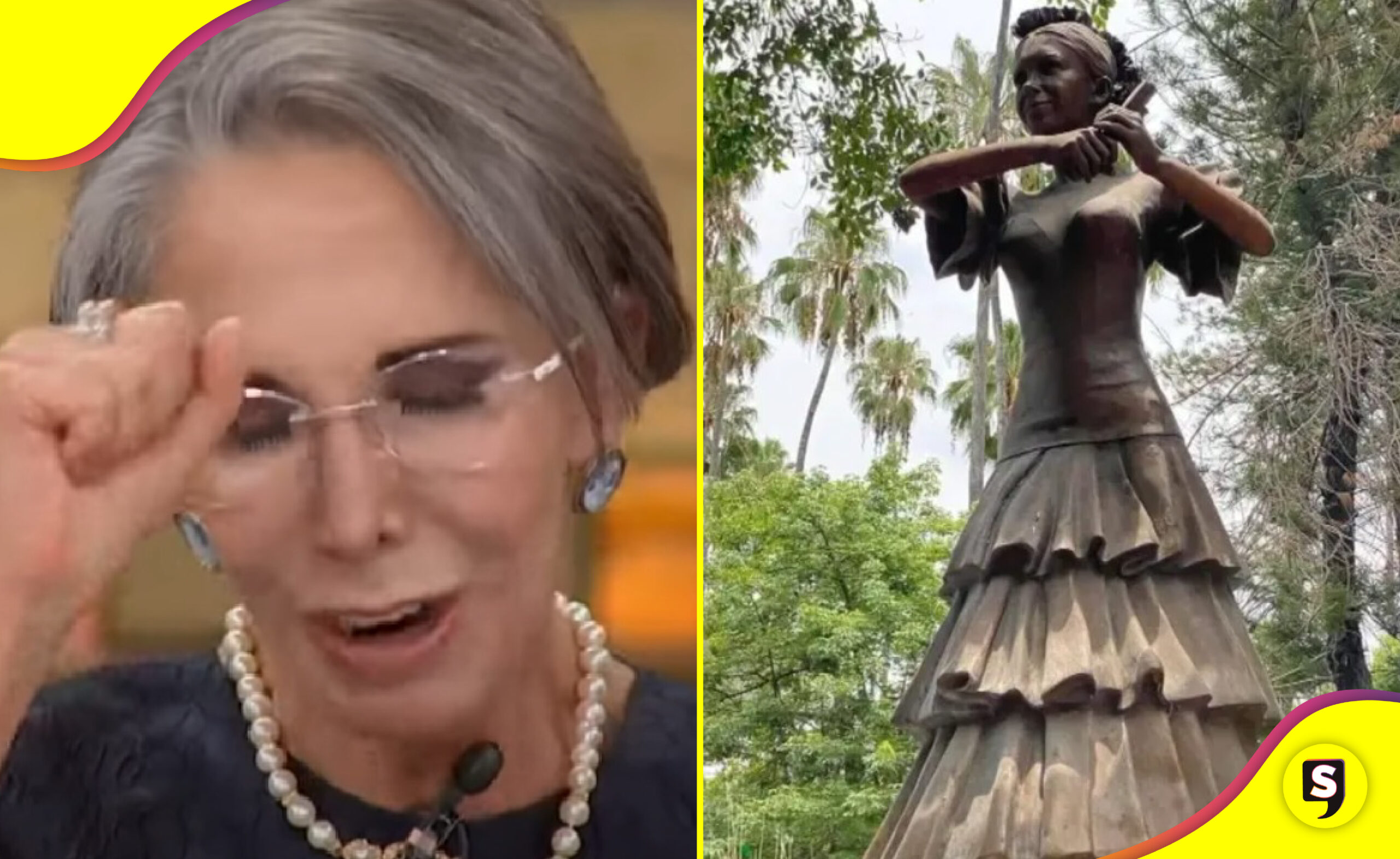 Nadie estatua de Florinda Meza