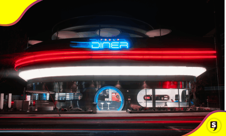 Tesla Diner Musk