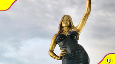 escultura de Sofía Vergara en Barranquilla