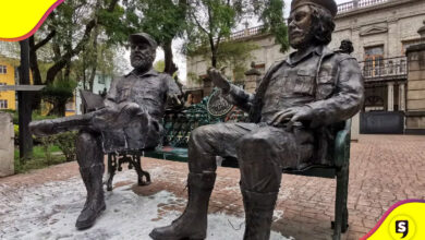 esculturas Che Fidel CDMX