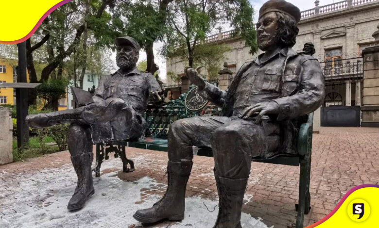 esculturas Che Fidel CDMX