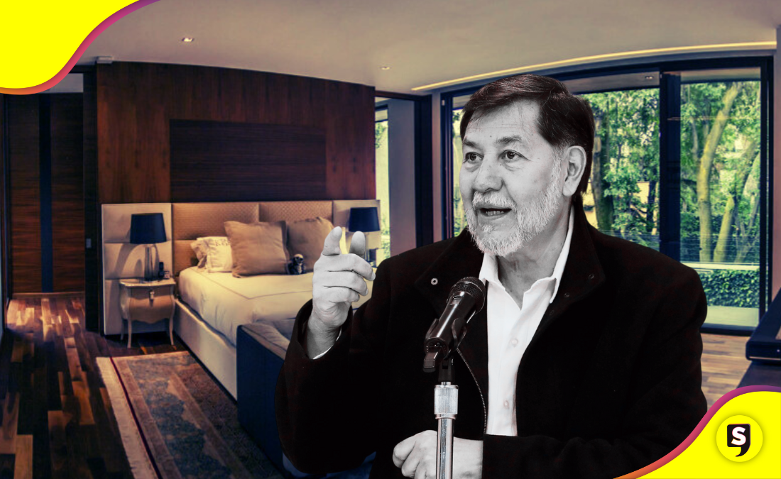 Noroña compra casa de lujo por 12 millones de pesos