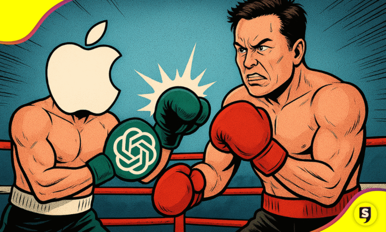 Musk vs. Apple y OpenAI por Monopolio IA
