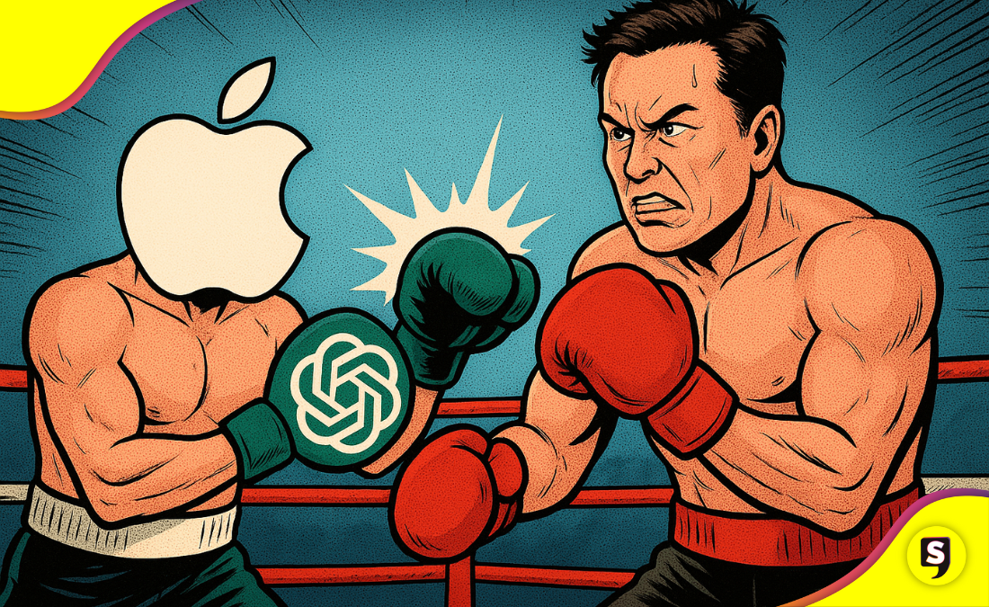 Musk vs. Apple y OpenAI por Monopolio IA