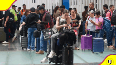 Inundaciones en AICM: Cancelan y desvían vuelos por lluvias