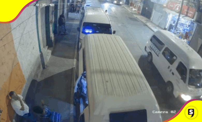 Chofer de combi sufre intento de asalto en Tulancingo
