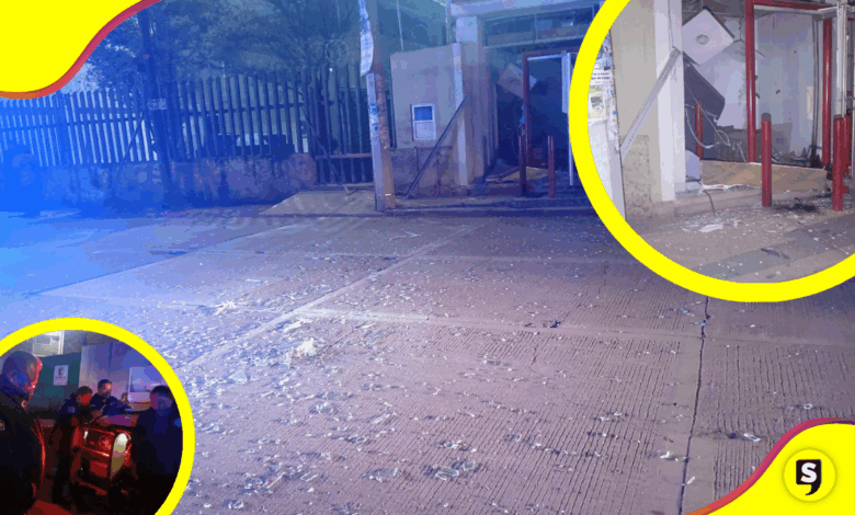 Fracasa atentado explosivo contra cajero en Tulancingo
