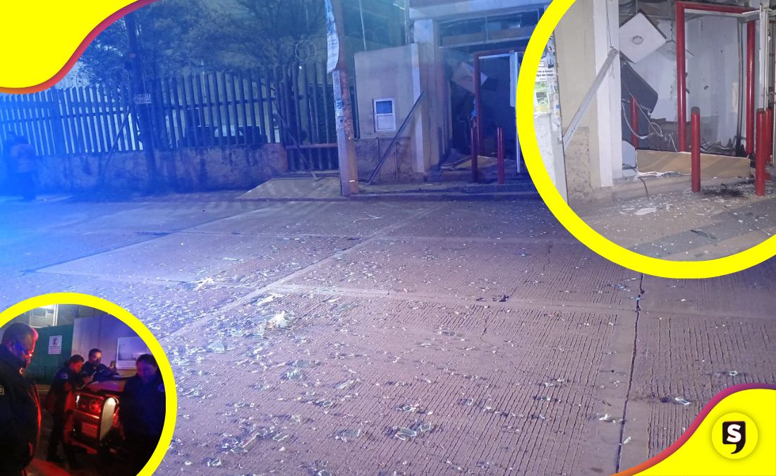 Fracasa atentado explosivo contra cajero en Tulancingo