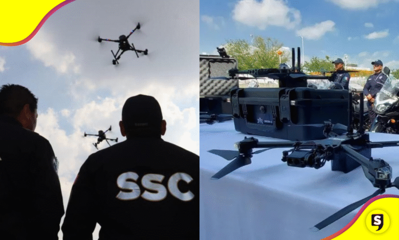 Tulancingo implementa drones con IA para vigilancia policial