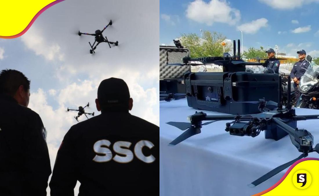 Tulancingo implementa drones con IA para vigilancia policial