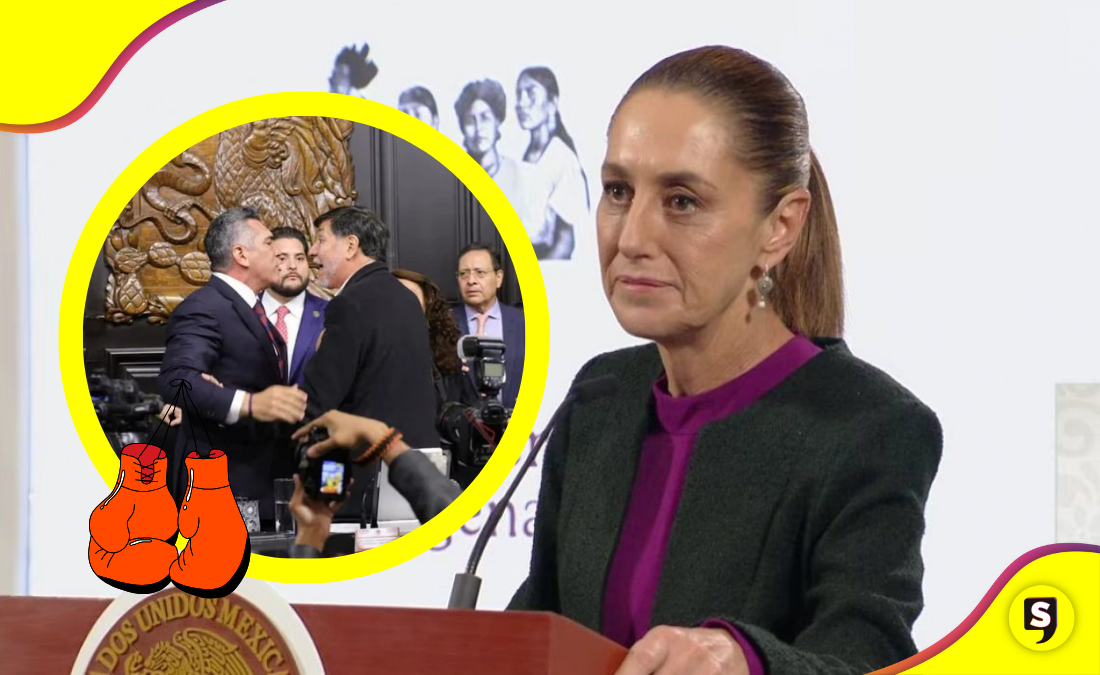 Sheinbaum: "Alito" Moreno inició pelea en el Senado