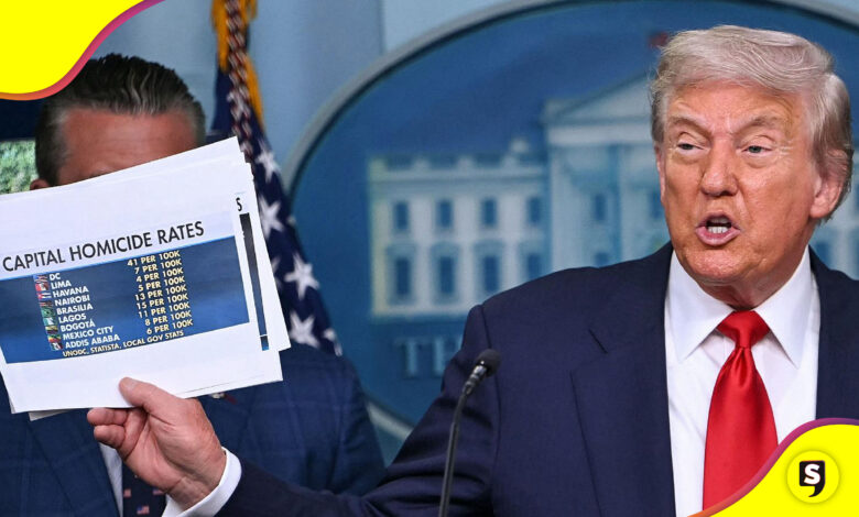 Trump Washington Guardia Nacional