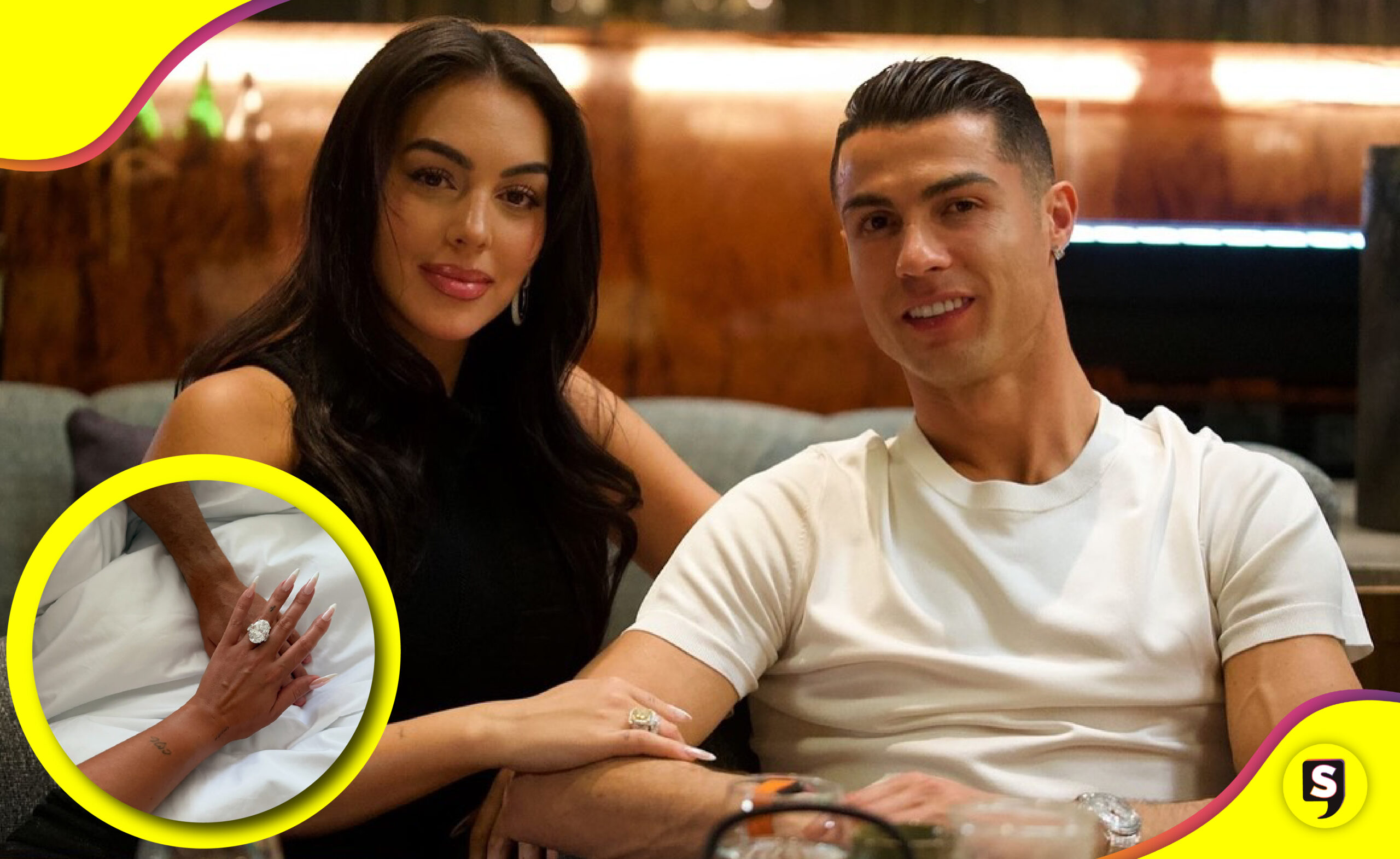 anillo Cristiano Ronaldo a Georgina