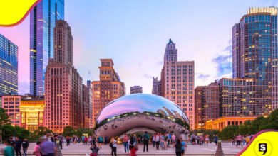 hombre The Bean Chicago