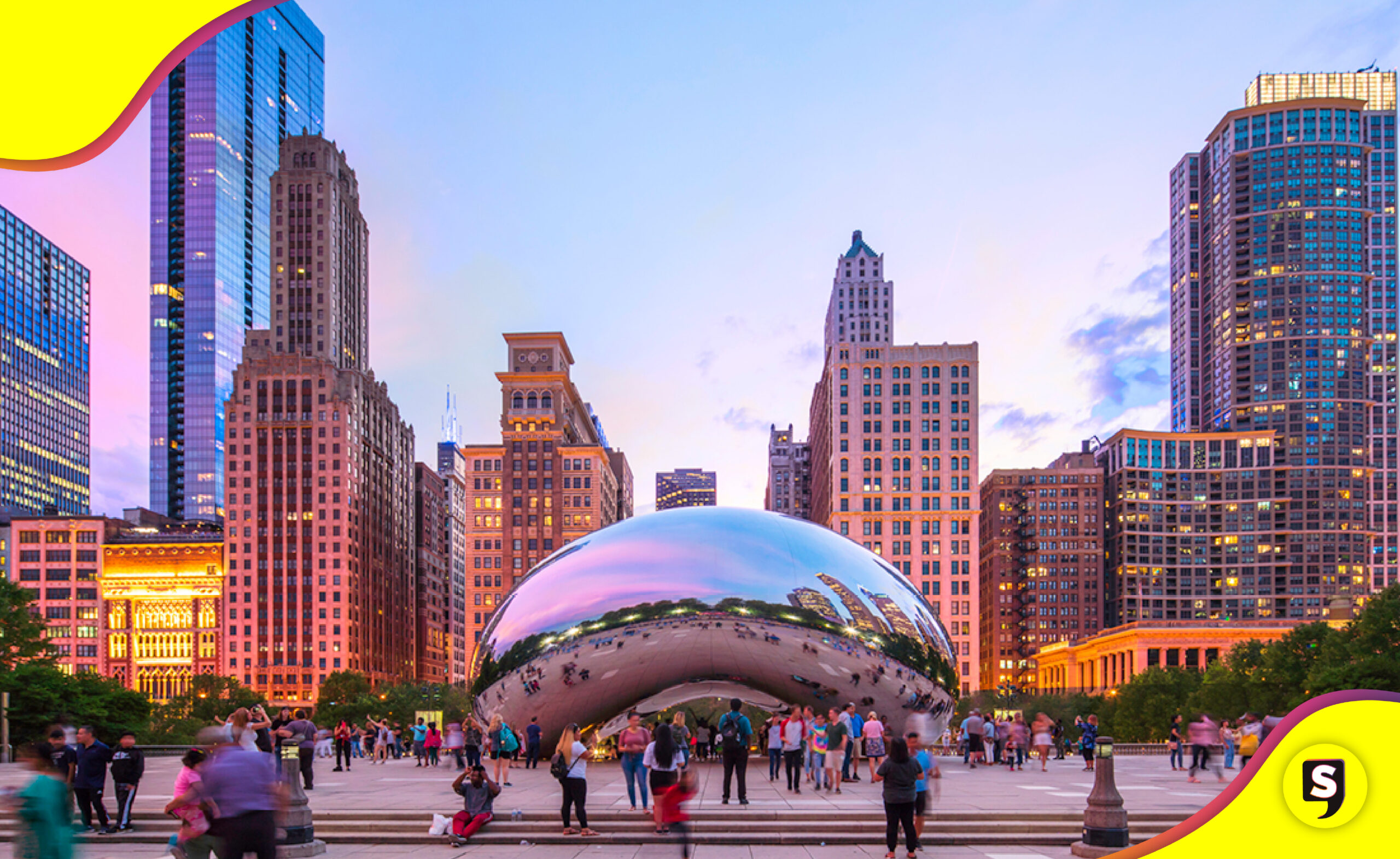 hombre The Bean Chicago