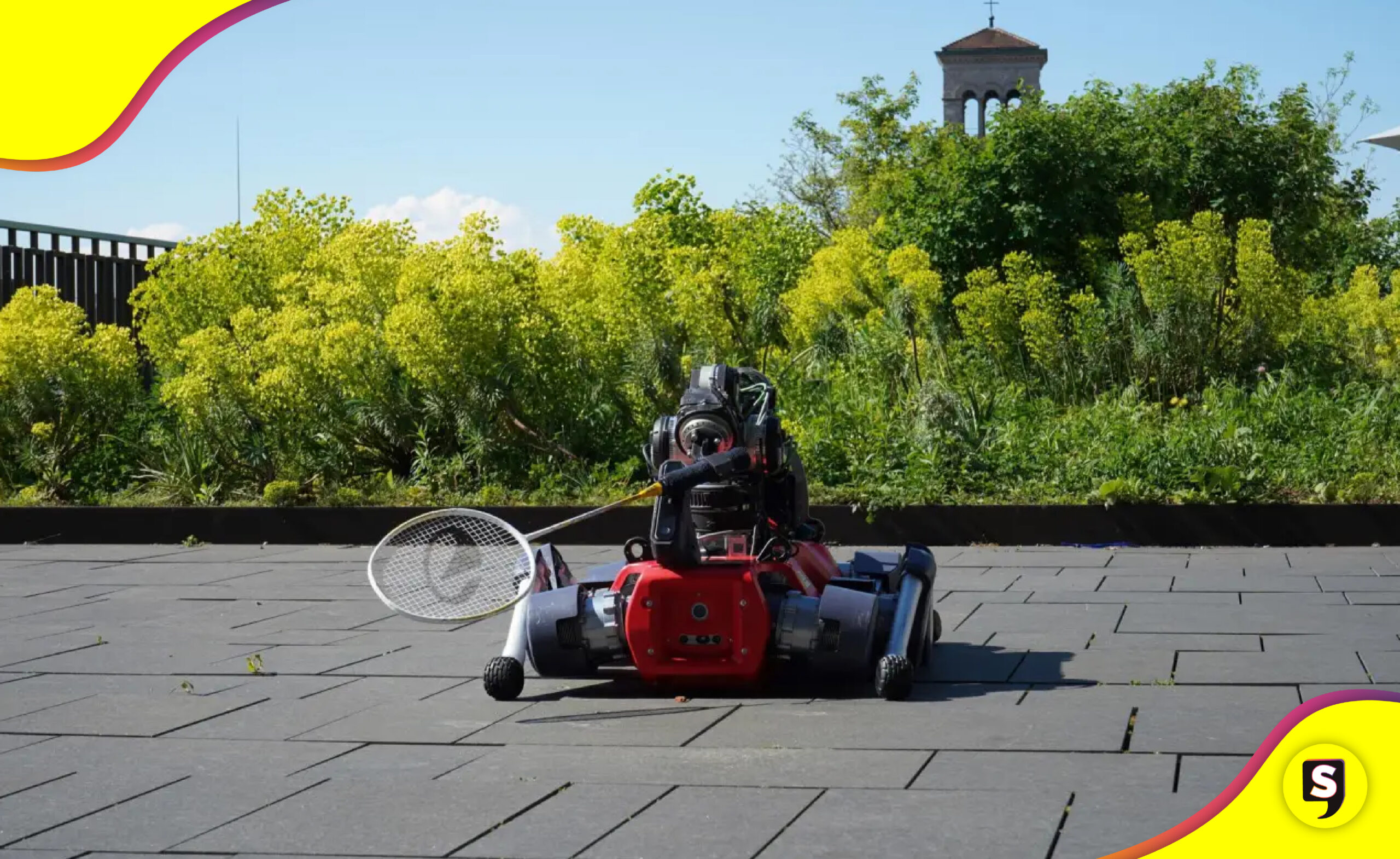 robot bádminton