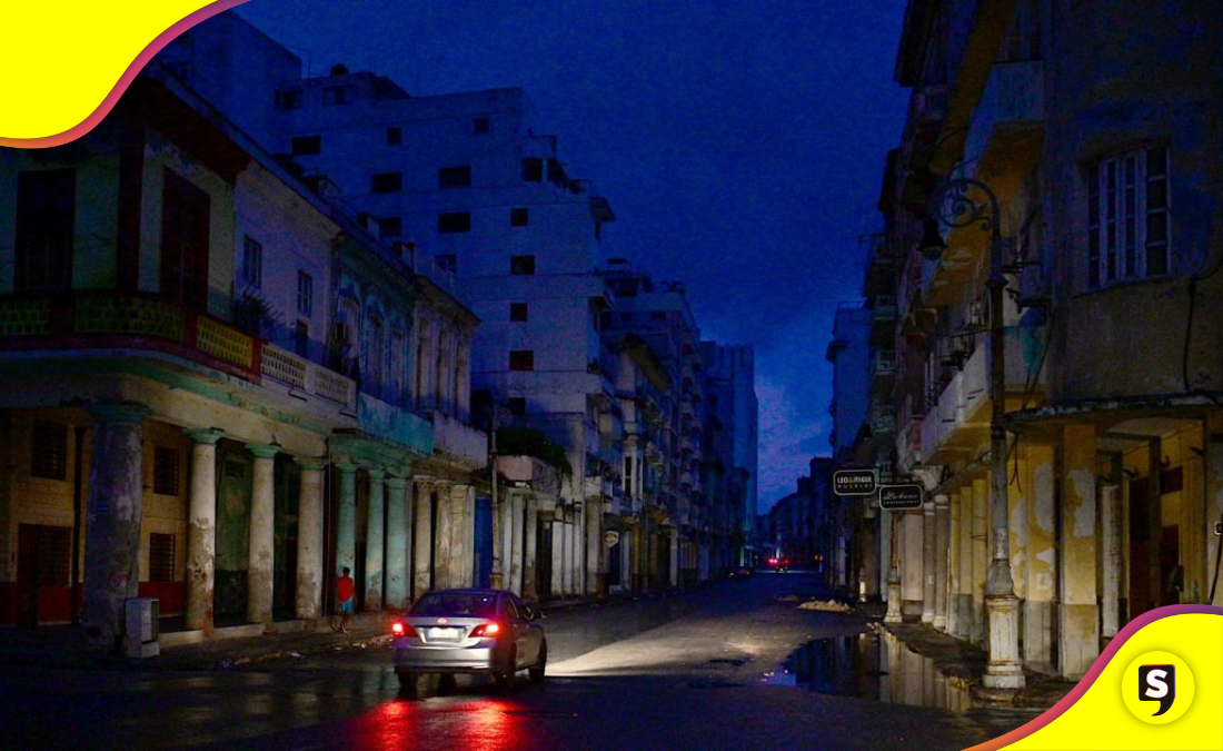 Apagón total en Cuba