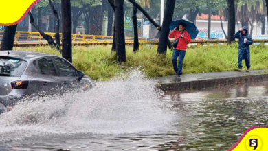Lluvias generan caos en transporte de la CDMX