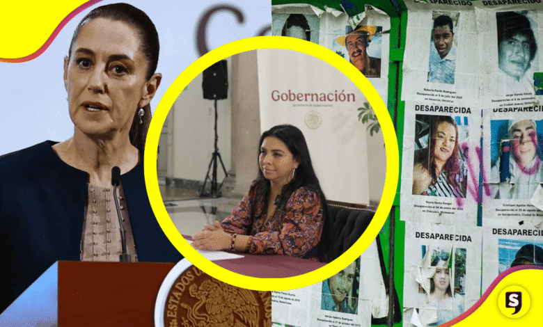 Sheinbaum nombra a Martha Pérez para crisis de desaparecidos