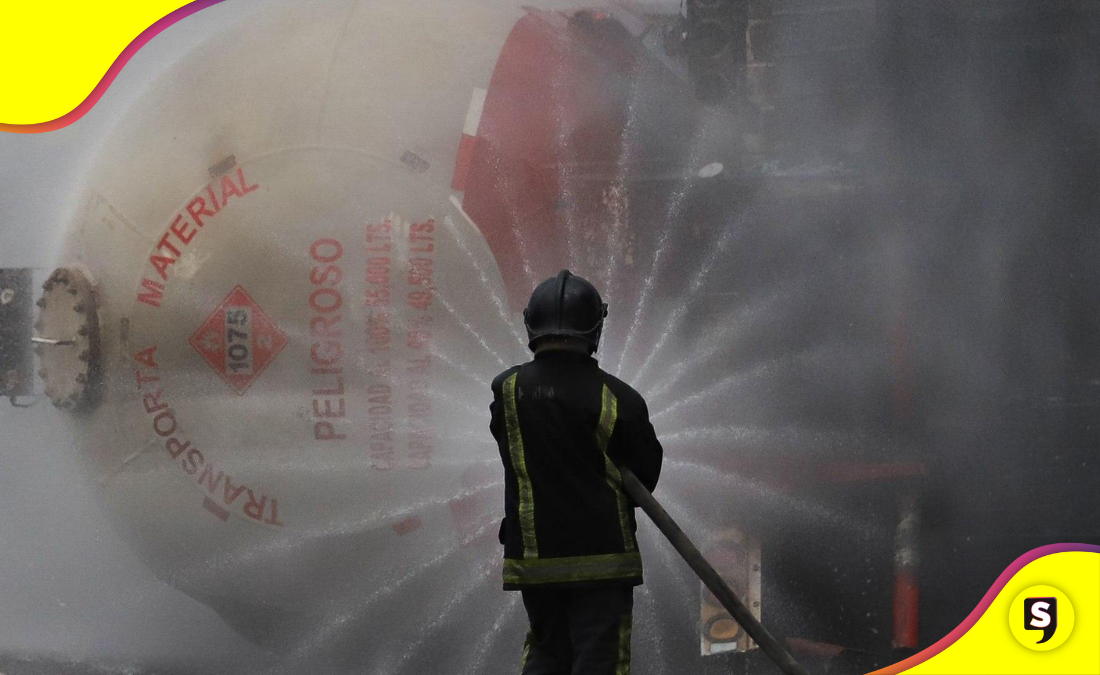 Confirman muerte de chofer por explosión en Iztapalapa