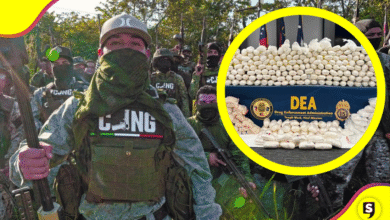 DEA asesta golpe al CJNG: incauta drogas, armas y dinero