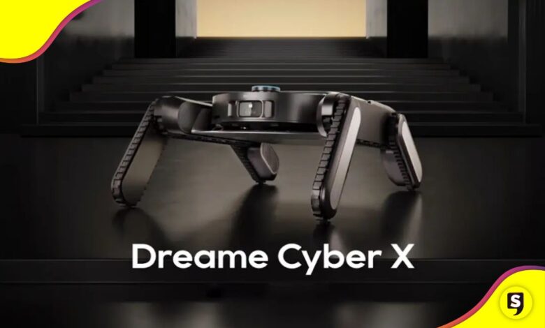CyberX robot escaleras