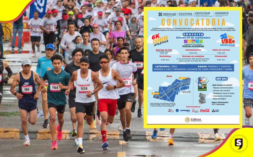 Habrá Carrera Atlética de la Feria del Libro Infantil y Juvenil 2025 ...