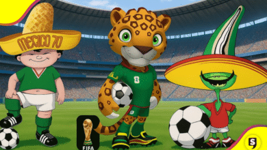 mascotas de los Mundiales en México